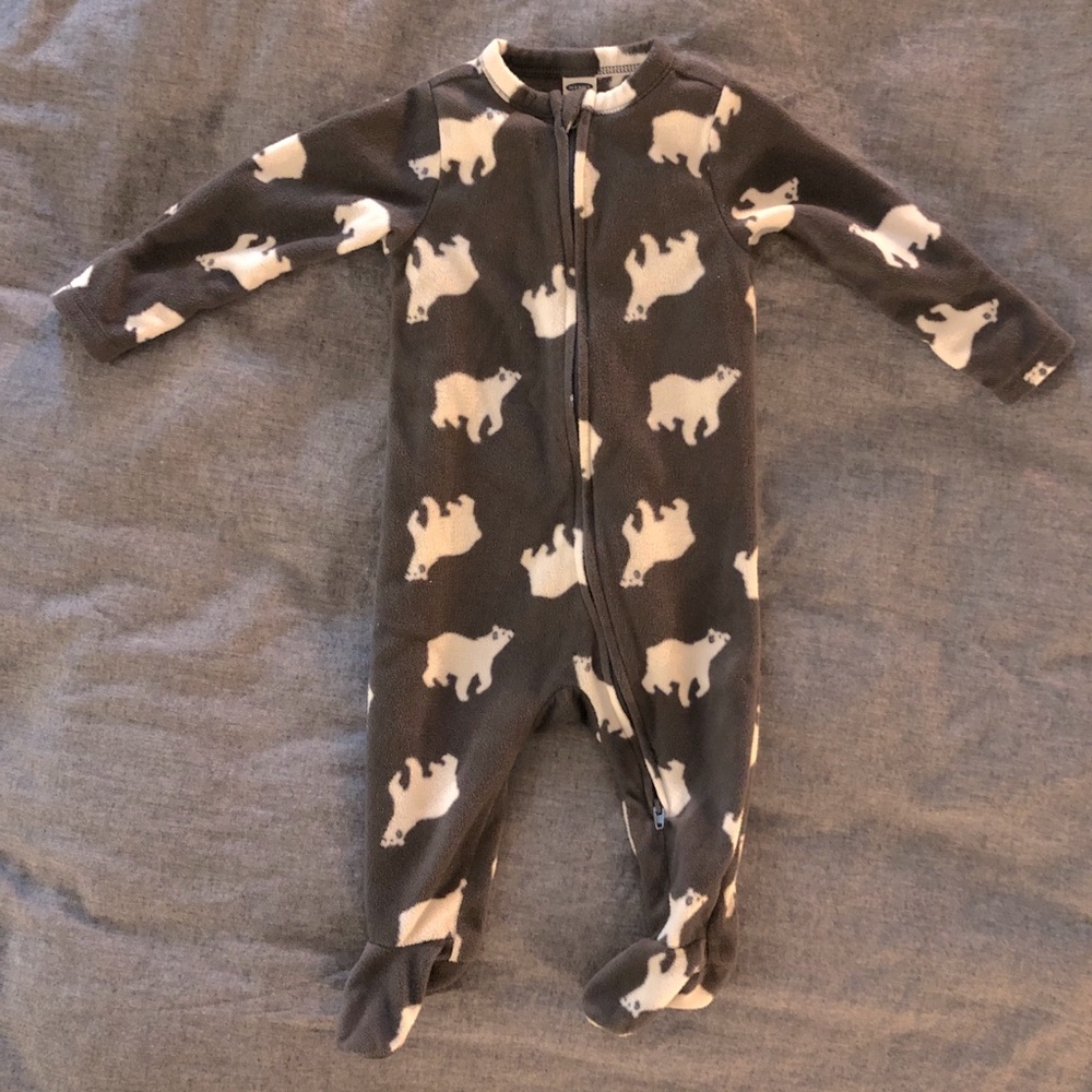 Fleece Zip Up Onesie